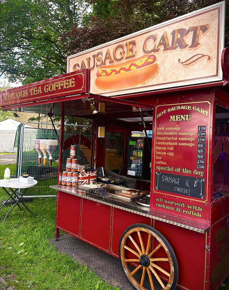 Bobby Freemans Sausage Cart